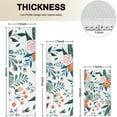 thumbnail image 4 of Pioneer Flower Floral Print Pattern Kitchen Rugs Sets Of 3,Kitchen Runner Rugs Non Skid Washable,Decorative Kitchen Floor Mats for Kitchen,Sink,Laundry,17"x30"+ 17"x47" + 17"x59", 4 of 6