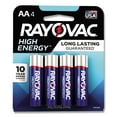thumbnail image 1 of Batería Rayovac RAY8154J de alta energía alcalina Premium AA, 1 of 1