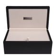 thumbnail image 3 of Silverman & Co. Double 9 Large Black Domino Set - Black Case, 3 of 9