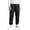 Black-09, variant on LIBRCLO Kids Cargo Sweatpants for Boys Casual Sports Pants Drawstring Elastic Bottom Sweatpants with Pockets Size 5 Years