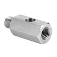 thumbnail image 4 of Adaptador macho a hembra de 1/8 pulgadas a M12X1.5, medidor de línea de alimentación de suministro de Sensor de presión de aceite Turbo apto para Honda, 4 of 12