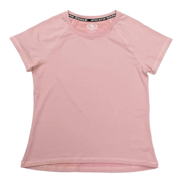 Playera Athletic Works para Dama con Aplicación en Espalda Rosa Talla M