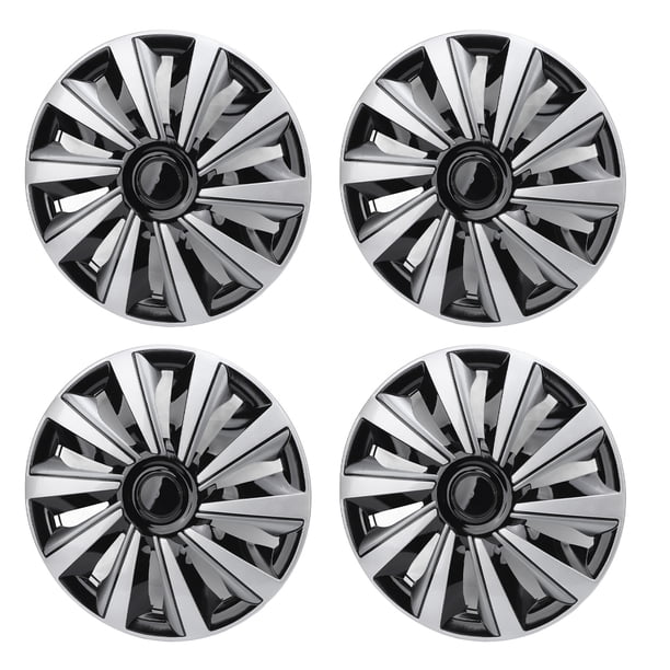 Cubierta De Rueda Con Tapacubos De Coche, Cubierta Protectora De Llanta De Rueda Automotriz, 15 Pulgadas, 4 Piezas, Aspecto Deportivo Para 208
