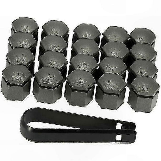 Wheel Nut Cover Bolt Kit with 19cm Diameter, 24mm Height, and 20 + 1 Inner Diameter for Compatible Vehicles