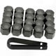 thumbnail image 1 of Wheel Nut Cover Bolt Kit with 19cm Diameter, 24mm Height, and 20 + 1 Inner Diameter for Compatible Vehicles, 1 of 5