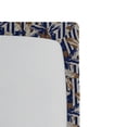 thumbnail image 3 of Ambesonne Leaf Print Fitted Sheet, Botany Nostalgia Leaves, King Size, Fawn Indigo and Dusk, 3 of 5