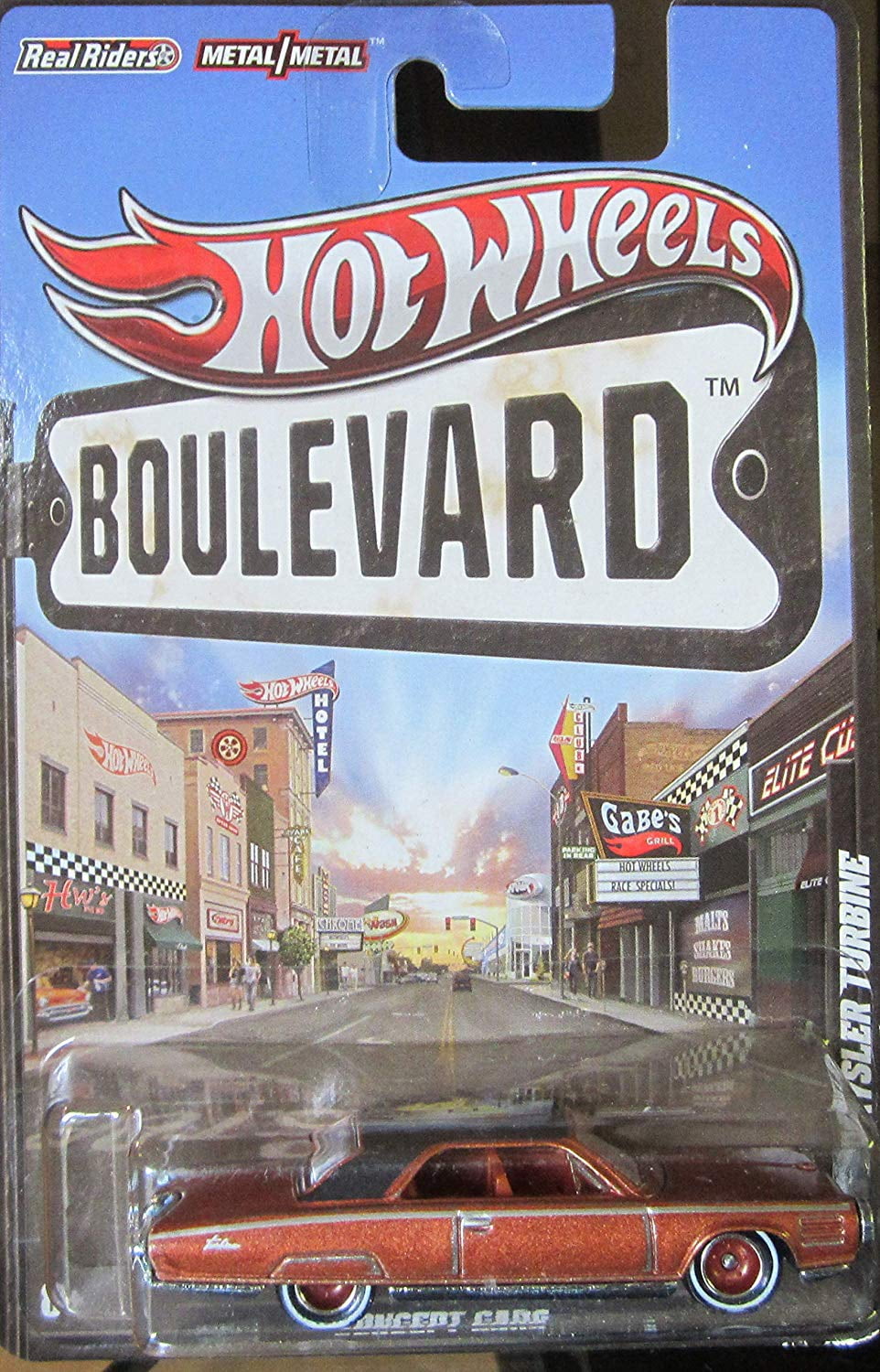 Hot Wheels Boulevard Concept Cars '63 Chrysler Turbine