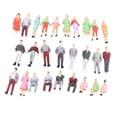 thumbnail image 4 of 27 figuras en miniatura a escala 1:50, accesorios decorativos para dioramas y maquetas de escenas en miniatura, artículos de colección., 4 of 9