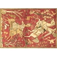 thumbnail image 1 of Ahgly Company Indoor Rectangle Animal Brown Traditional Area Rugs, 2' x 3', 1 of 4