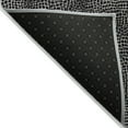 thumbnail image 3 of Addison Rugs Chantille Indoor/Outdoor Transitional Geometric Black Washable Rectangle Rug, 1'8" x 2'6", 3 of 6