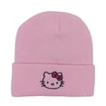 thumbnail image 5 of Gorro de punto bordado de Sanrio con dibujos animados lindoss Gorro de lana para perro Yugui Gorro tipo jersey Kulomi Gorro cálido para gato, 5 of 5