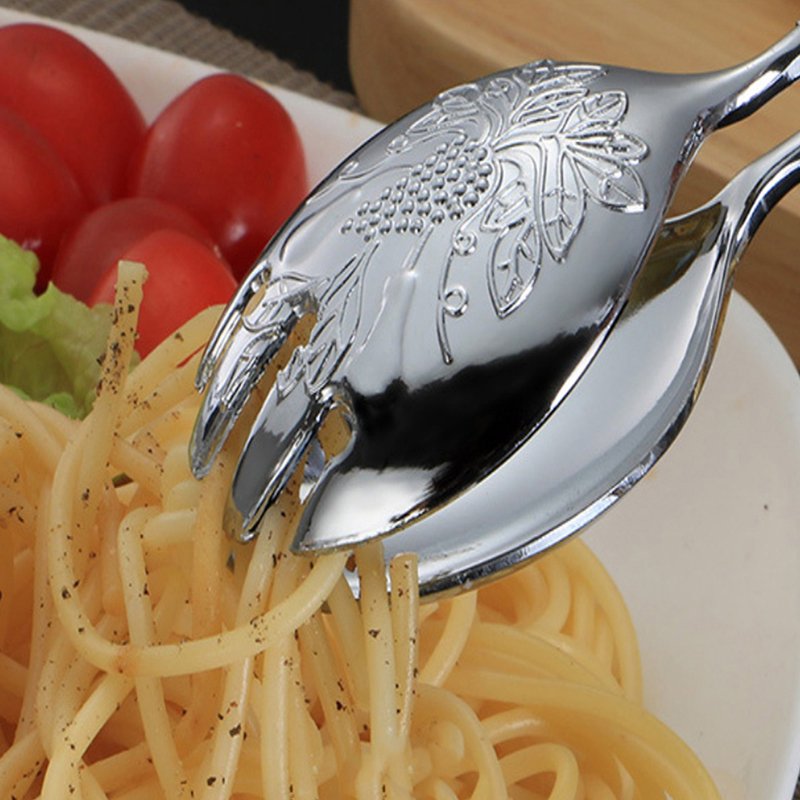 Scissor Stainless Steel Kitchen Tongs Buffet Serving Tongs Salad Cake