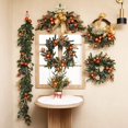 thumbnail image 2 of Christmas Decoration Christmas Tree Wreath Rattan Horn Door Wall Hanging Hotel Shopping Mall Scene Arrangement Pendant, 2 of 5