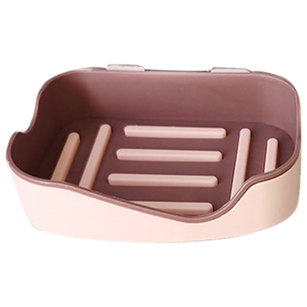 Bandeja de jabón, jabonera de baño, soporte de pared para jabón de ducha, rendimiento impulsado