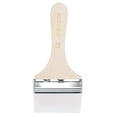 thumbnail image 1 of Unique Bargains 7' Paint Brush 3' Width Soft Nylon Bristle with Wood Handle White, 1 of 5