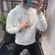 thumbnail image 5 of Sudadera con capucha para hombre, camisetas holgadas, sudadera estética para hombre, sudadera, ofertas de ropa, moda Harajuku, color pastel, divertida, emo, cálida, 5 of 5