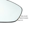 thumbnail image 4 of Reemplazo de vidrio del espejo retrovisor derecho del pasajero único, no calefaccionado, blanco, adecuado para Citroen C3 Aircross, 4 of 4
