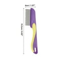 thumbnail image 4 of Durable Short Needle Pet Grooming Brush for Pet 6.02"x1.57" Purple Yellow, 4 of 6