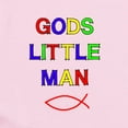 thumbnail image 2 of CafePress - God's Little Man Body Suit - Long Sleeve Cotton Baby Bodysuit, 2 of 4