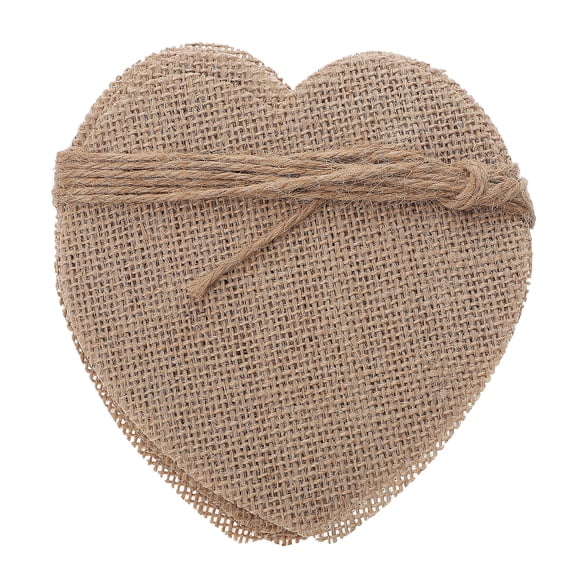 TAILTOSS Valentine S Day Heart Banner Heart Shaped Burlap Banner For Wedding And 1 Set