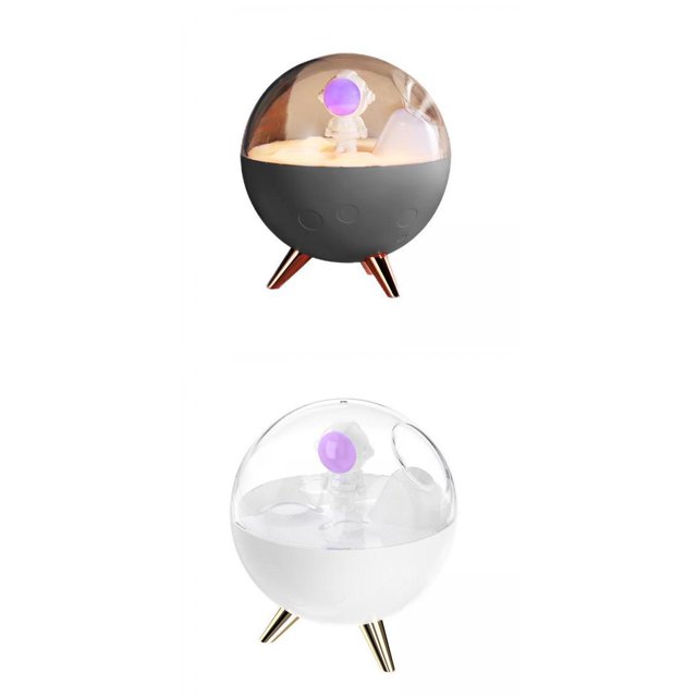 Humidificador de 2 piezas, lámpara de noche, accesorios de escultura para decoración de sala de estar Baoblaze Humidificador de aire