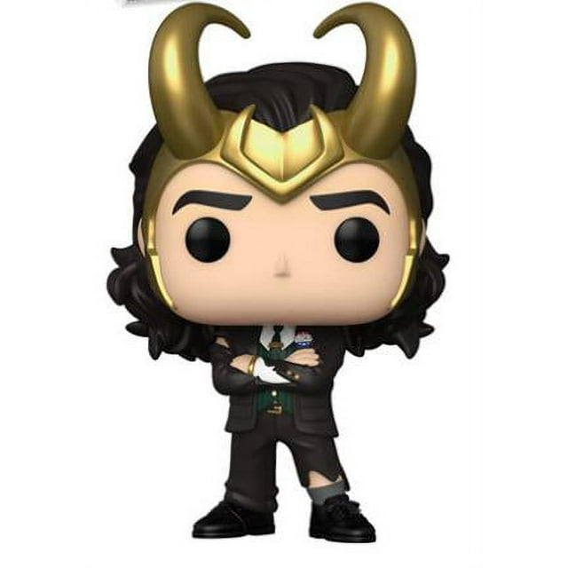 FUNKO POP-figuras de acción de los vengadores de Marvel para niños, muñecos de modelos de vinilo de Los Vengadores Loki 895, Presidente LOKI 898 xuanjing unisex