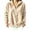 Beige, variant on Women's Half Zip Up Hoodies Waffle Knit Long Sleeve Sweatshirt Tops | Essentials Hoodie, Early Fall Fashion Clothes 2026, Oversized Hooded Tops, Jacket Coat for Women