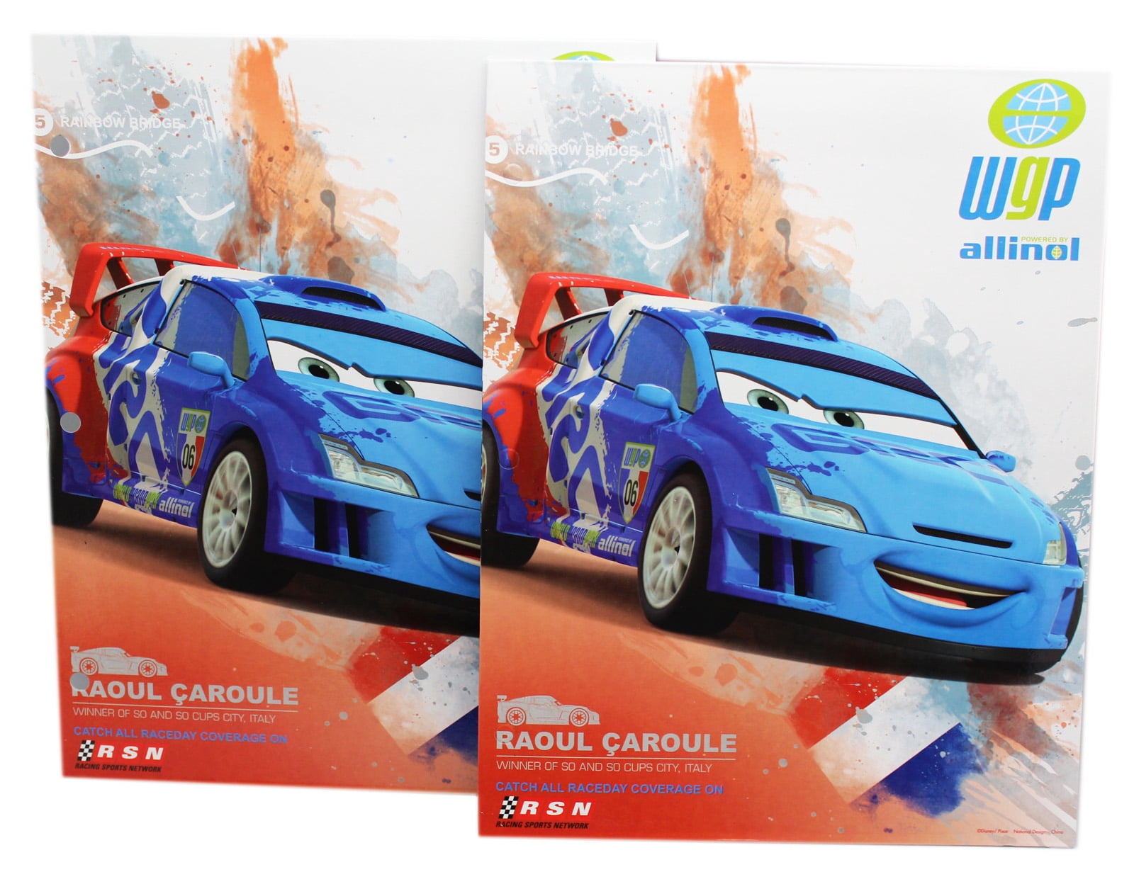 Disney Pixar S Cars 2 World Grand Prix Document Folders 2pc Walmart Com
