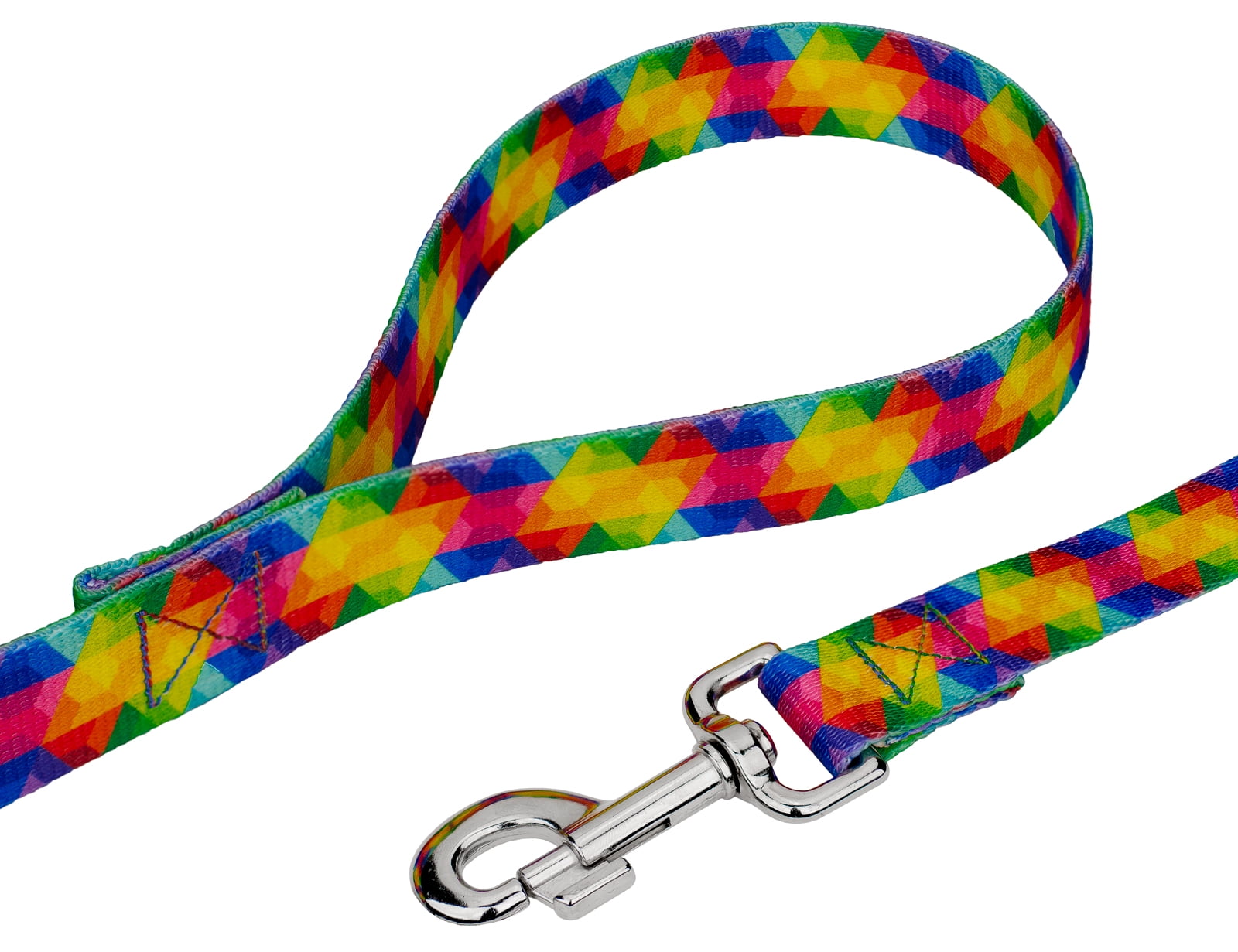Country Brook Petz® Kaleidoscope Martingale Dog Collar and Leash, Large