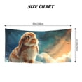 thumbnail image 2 of Sikiie Starry Sky Cloud Cute Rabbit Beach Towel for Women Men, Pool Bath Beach Camping Beach Towel Adult Blanket for Travel Swim 27.5"x 55", 2 of 6