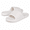 White, variant on Slides for Women and Men - Bathroom Shower Shoes - Non Slip House Slippers - Lightweight EVA Bathroom Slippers- Quick-Dry House Sandals