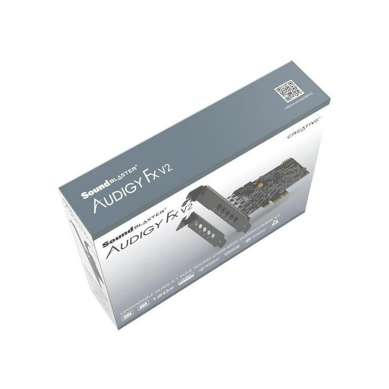 Creative Sound Blaster Audigy Fx V2 Upgradable Hi-res PCI-e Sound