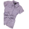thumbnail image 2 of Girls Hearts Girls' Twill Romper Color: lilac Size: 6x, 2 of 3