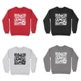 thumbnail image 3 of Ruifaya Sudadera con cuello redondo y código QR de Fu You Sudadera con capucha divertida con código QR para escanear, 3 of 7