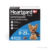 Heartgard Plus Chews for Dogs, 0-25lbs, (Blue Box)