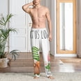 thumbnail image 6 of Lsque Cactus Gnome Print Men's Pajama Pants, Lounge Pant - Comfortable Home Wear,Elastic Waistband, Stylish Design-Large, 6 of 9