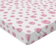 thumbnail image 2 of Ambesonne Pearls Fitted Sheet, Pink Bridal Theme, Queen Size, White Pink, 2 of 3