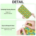 thumbnail image 3 of Sunflower Floral Dish Drying Mat for Kitchen Counter, Foldable 18x24 Inch Microfiber Rack Pad, Absorbent Surface for Dishes, 3 of 3