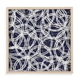 thumbnail image 3 of Selective Wall Art in Blue with Natural Blonde Wood Frame, 3 of 4