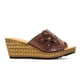 thumbnail image 1 of Sandalias Caribe para Mujer 23723 cafe 27, 1 of 5