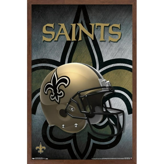 NFL New Orleans Saints - Helmet 16 Wall Poster, 22.375" x 34"