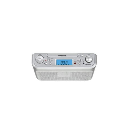 Sylvania Skcr2713 Am Bluetooth Under Cabinet Cd Clock Radio