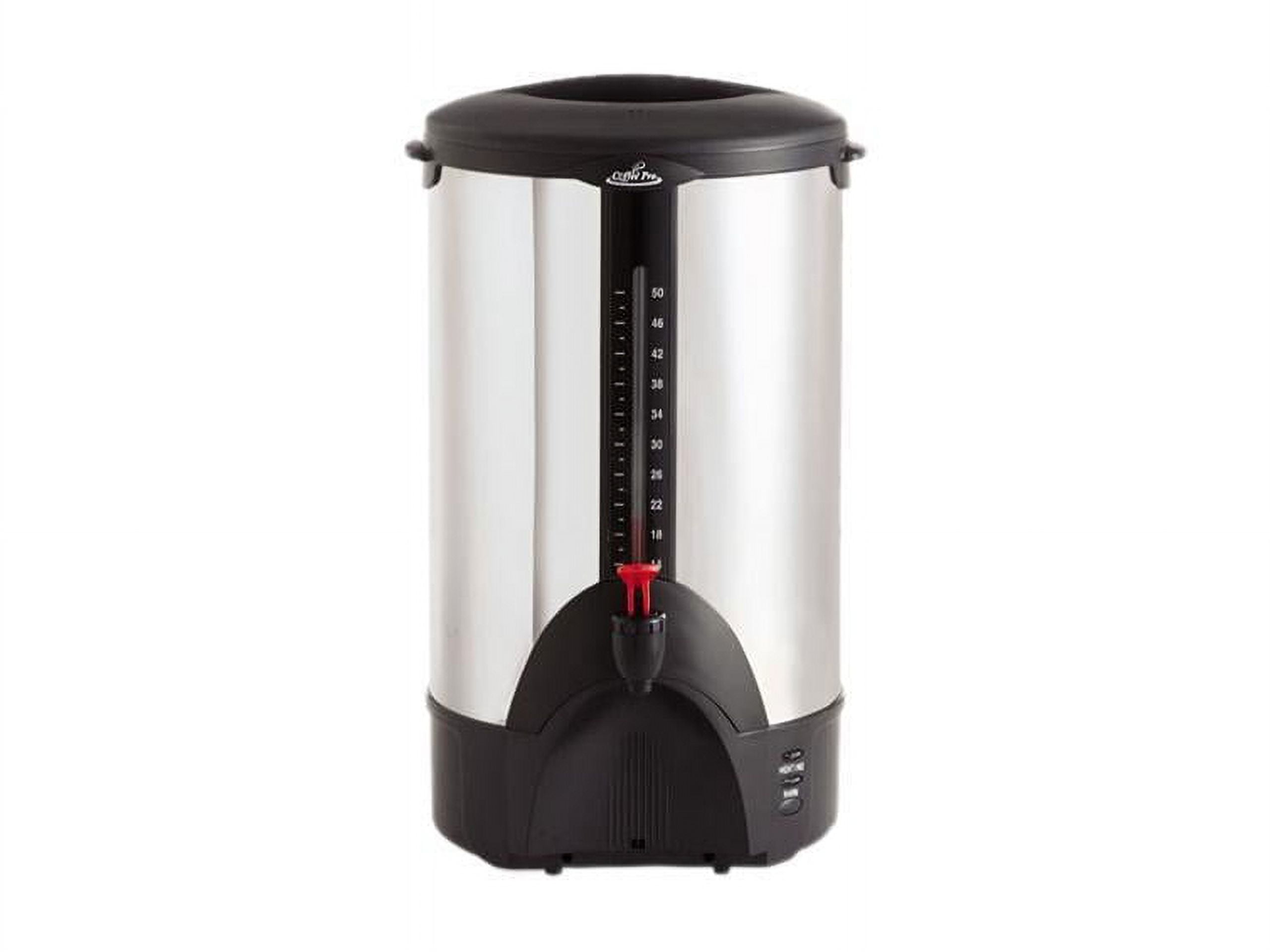 West Bend Automatic Modern 42-Cup Coffee Urn, Commercial Large Capacity Coffee  Maker in Stainless Steel - Walmart.com