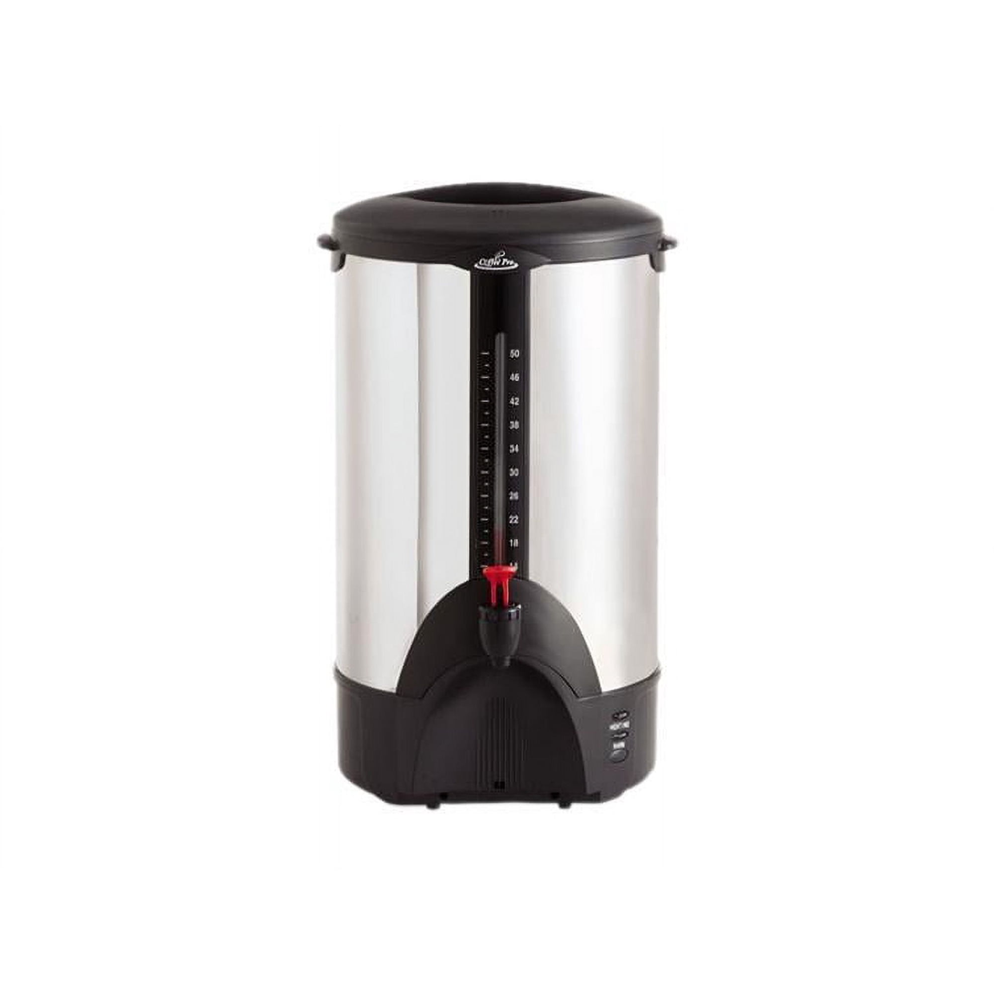 CoffeePro 50-Cup Stainless Steel Urn Coffeemaker