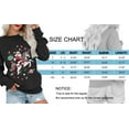 thumbnail image 5 of MOSHU Christmas Sweatshirt for Women Crewneck Long Sleeve Tops Casual Womens Sweatshirts Oversized Pullover, 5 of 9