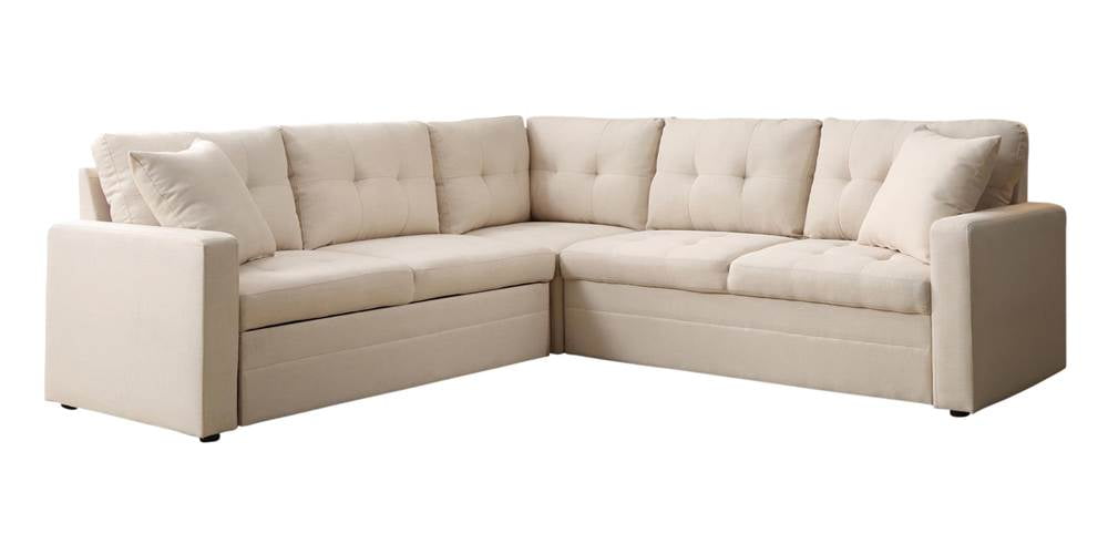 Sleeper Sectional With Wedge In Beige Com - Henrik Light Gray Sleeper Sectional Sofa With Storage Ottoman And 2 Stools Sleeper Sectional With Wedge In Beige Com - Henrik Light Gray Sleeper Sectional Sofa With Storage Ottoman And 2 Stools