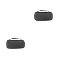 thumbnail image 1 of Seitruly Estuche Oled, funda protectora impermeable ligera, bolso a prueba de arañazos, bolsa de almacenamiento duradera, bolsas de Mini consola de alta Negro 2piezas, 1 of 5