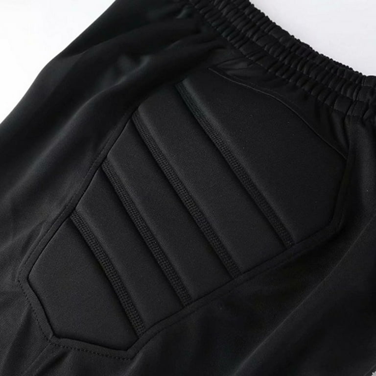 YONGHS Boys Padded Goalie Bottoms Padded Goalkeeper Pants/Shorts