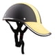 thumbnail image 1 of Motocicleta PU cuero casco sombrero gorra Motocross medio cara abierta visera Zulema Casco de la motocicleta, 1 of 8