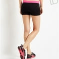thumbnail image 2 of Aeropostale Womens Volleyball Athletic Workout Shorts, Pink, Juniors, X-Small, 2 of 3